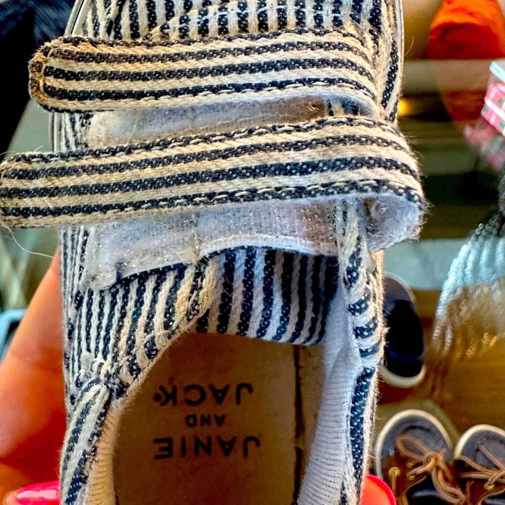 Cute Janie and jack sneakers size 6